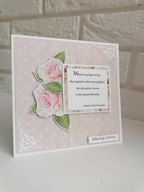 Kartka pamiatka ślub ślubna ręcznie robiona