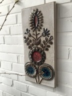 SOHOLM RELIEF ŚCIENNY 3553 DENMARK UNIKAT VINTAGE danish design ANTYK