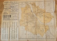 Plan Warszawy z 1919 roku