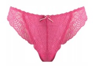 Śliczne markowe majtki FREYA 4105 JOLIE PINK UK XS EUR XS landrynkowy róż