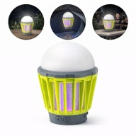 LAMPA CAMPINGOWA LED NA KOMARY 2000mAh USB TURYSTYCZNA 2W1