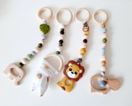 Zawieszki BABY GYM stojak edukacyjny gimnastyczny