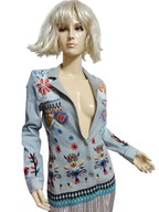 żakiet MARYNARKA haftowana folk 34