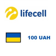 Doładowanie Ukraina 100 hrywien Lifecell