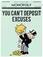 Plakat „Monopoly Motivation” – Motywacyjny Plakat z Cytatem