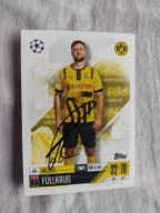 Karta topps match attax autograf Bundesliga Borussia Fullkrug Champions