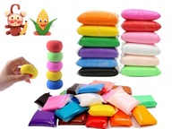 HIT prezent pod choinkę na mikołaja piankolina plastelina kreatywny 36 szt