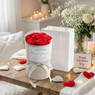 Flower Box – bukiet zapachowych kwiatów mydlanych w pudełku | 7 szt.