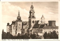 KRAKÓW -WIEŻE WAWELU OD STRONY ZACHODNIEJ -fot. St.Mucha