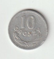 PRL 10 groszy 1966
