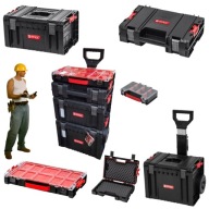 SKRZYNKA NARZĘDZIOWA NA KÓŁKACH KOŁACH QBRICK SYSTEM PRO SET 5W1 POJEMNA