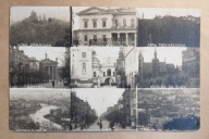 Wilno – zestaw widoków miasta | wieloobrazkowa | pocztówka przedwojenna