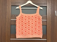 Świetna w różu kamizelka serduszka 38!