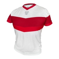 Nie lekceważ Koszulka Polska Patriotyczna | SOFT| GODŁO| biała-XL-męska