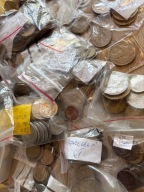 Świat i Polska Zestaw Monet - darmowa dostawa