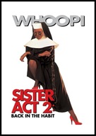 A2 PLAKAT FILMOWY FILM ZAKONNICA W PRZEBRANIU 2 POWRÓT DO HABITU (1993)