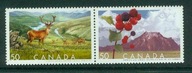 KANADA ** Park narodowy, jeleń Mi 2274-75