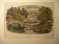 Anglia, rzeka Langdale, oryg 1878 + akwarela