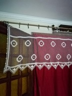 KOŁKOWA FIRANKA - LAMBREKIN 250X50