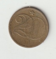 Czechoslowacja 20 Halerzy 1972