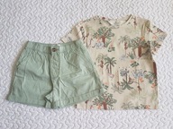 Cool Club bluzka i spodenki zielone nowe roz 116