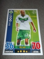 MATCH ATTAX 2015-2016 WFL WOLFSBURG Bas Dost 125