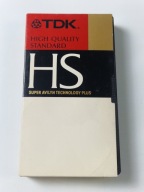 TDK HS E180 KASETA VIDEO VHS MAGNETOWID