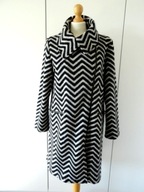 MASAI CZARNO-BIAŁY WEŁNIANY 42