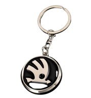 BRELOK BRELOCZEK do kluczy zawieszka SKODA czarny