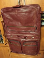 TORBA PODÓŻNA SKÓRZANA ANTYK UK ZABYTKOWA