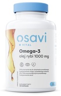 Osavi Omega-3 Olej Rybi 1000mg 120 kapsułek