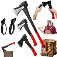 SIEKIERA ROZŁUPUJĄCA DO ŁUPANIA ZESTAW SIEKIER FIBERGLASS 3 SZT + OSTRZAŁKA