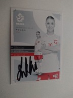 Karta topps autograf PZPN Polska Reprezentacja Weronika Zawistowska