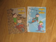 BOLEK i LOLEK zestaw dwóch karteczek z lat 90-tych