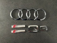 AUDI Q3 F3 2019-2025 EMBLEMAT TYŁ LOGO ORYGINAŁ