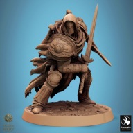 Silent Sentinel Dual Sword Guard - BoP2 - figurka RPG DnD D&D - druk 3D 14K