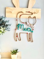 kotek z imieniem prezent dekoracja scienna dla dziecka