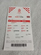 Używany bilet Polska - Łotwa - 21.11.2023