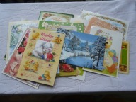 ZESTAW 20 POCZTÓWEK I KARNETÓW ŚWIĄTECZNYCH I OKOLICZNOŚCIOWYCH