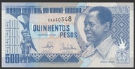 Gwinea Bissau 500 pesos 1990 - CA - stan bankowy UNC