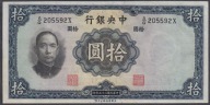 Chiny 10 Yuan 1936