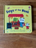 Days of the week (2022) Anna Milbourne, wyd. Usborne