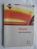 SAMOCHÓD OSOBOWY IBIZA INSTRUKCJA OBSŁUGI