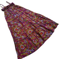 SUKIENKA DZIEWCZĘCA LETNIA KWIATY R.134__Y.D