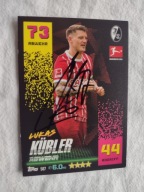 Karta topps match attax autograf Bundesliga Freiburg Lukas Kubler