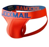 Oddychająca bielizna Jockstrap JOCKMAIL neon L