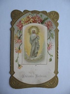 KRÓLOWA NIEBIOS KRAKÓW GAWROŃSKI przedwojenny ŚW. OBRAZEK 1898