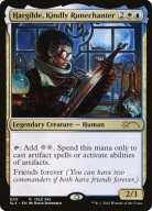 Karta Magic: The Gathering Hargilde, Kindly Runechanter SLX