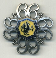 Odznaka 66 Kaszubski Pułk Piechoty Chełmno. Kopia