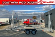 przyczepka reklamowa baner bilbord na wybory lekka na kat B banerowa 750 kg